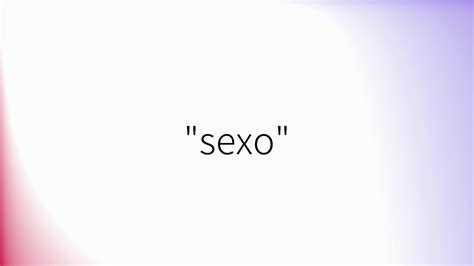 sexe en español